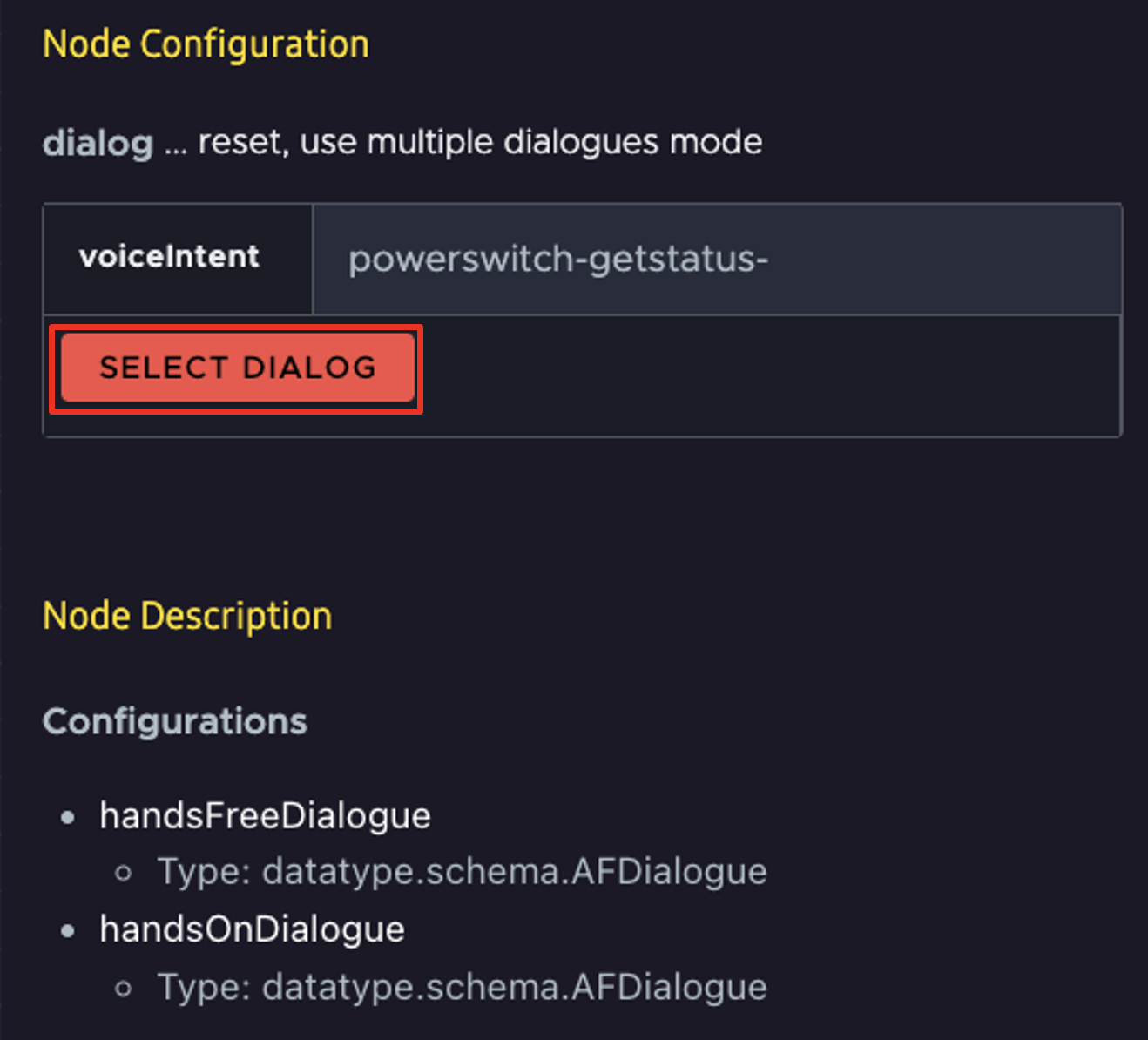 Single Dialog Mode