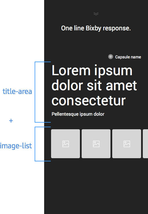 Detail Layout with Image Carousel